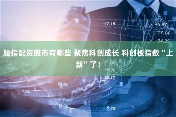 股指配资股市有哪些 聚焦科创成长 科创板指数“上新”了！